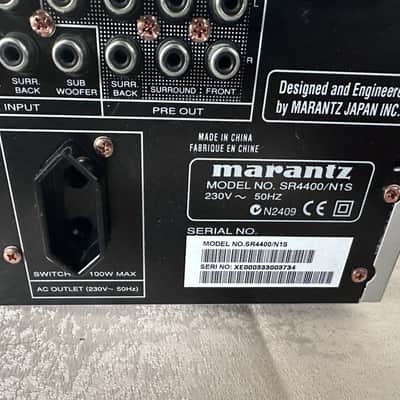 Marantz SR4400 N1S Heimkino Receiver Silber image 6