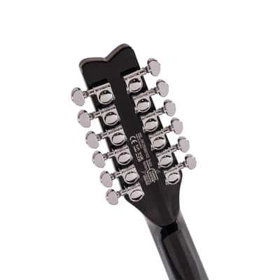 Washburn H12TB | Wing Series Hawk 12-String Electric Guitar, Trans Black. New with Full Warranty! image 10