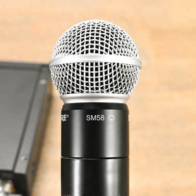 Shure SLX24/SM58 Handheld Microphone System - H19 Band NO POWER SUPPLY CG012NV image 6