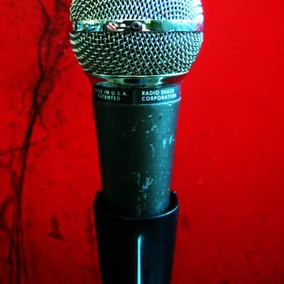 Vintage 1980's Realistic Highball / Shure SM58 Handheld Cardioid Dynamic Microphone Low Z w extras # 6 image 9