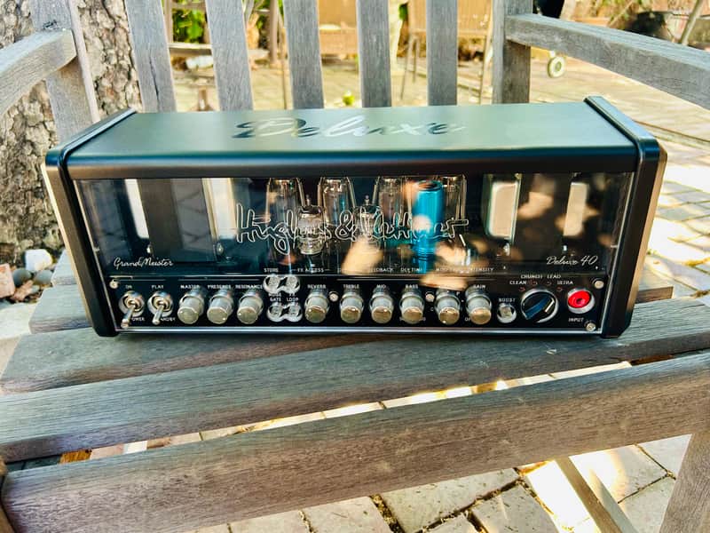 Hughes & Kettner GrandMeister Deluxe 40 4-Channel 40-Watt Guitar Amp Head 2017 - 2021 - Black image 1