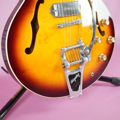 Epiphone Casino Bigsby 1995 Vintage Sunburst Red MIJ Japan Terada Pre-Elitist image 5