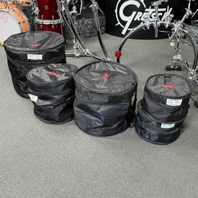 ~RARE!~ Yamaha Maple Custom 5-Piece 10/12/14/16/20 Drum Kit Set in Satin Natural Vintage with SKB Soft-Shell Bags image 15