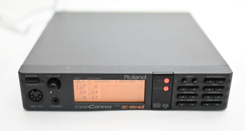 Roland Sound Canvas SC-55mkII MIDI Sound Generator | Reverb