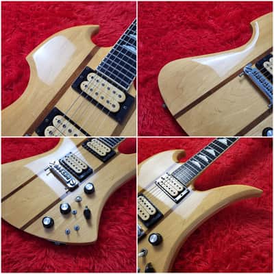 Aria Pro II MK-1600 Mockingbird 1979 - BC Rich Mockingbird Supreme - Maple Construction - Ebony Fretboard - With Original Hard Case - Made In Japan MIJ image 5