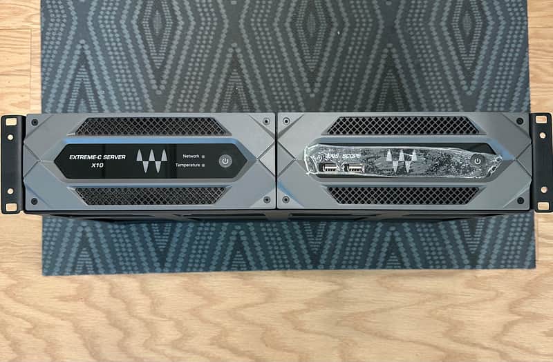 Waves Extreme-C Server X10 + Axis Scope + Rackmount for Soundgrid image 1