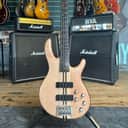 Cort A4 Plus FMMH Open Pore Natural Electric Bass Guitar