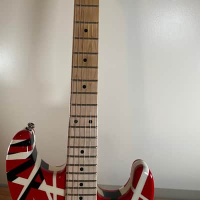 EVH Striped Series Electric Guitar 2013 - Present - Red/Black/White image 4