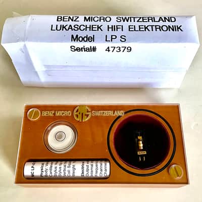 Benz Micro LP-S The Flagship MC Cartridge, Ebony body, Line-contact Diamond on Solid boron Cantilever image 2