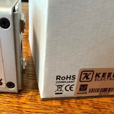 Keeley Manis Overdrive Pedal - Silver image 5