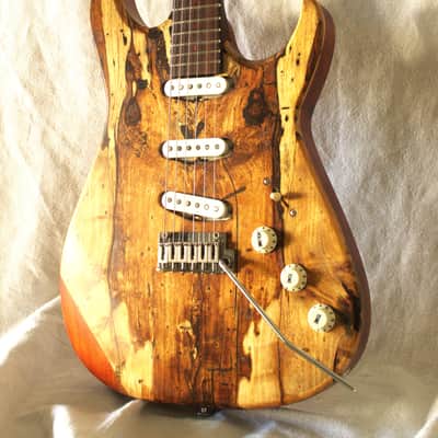 Bhakatt Double Cut 2026 - Body Polyurethanes neck oil finish, beautiful figure wood image 6