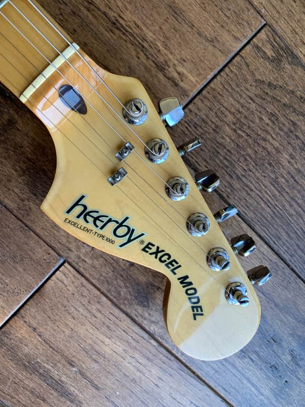 Vintage Heerby Excel Model Excellent Type 1000 Stratocaster | Reverb
