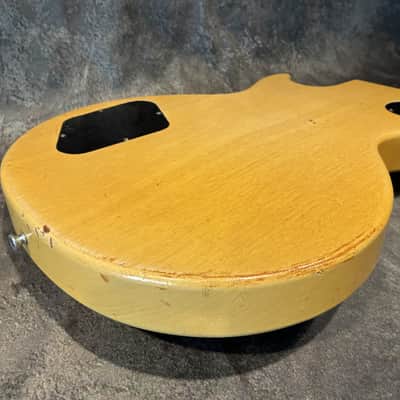 GIBSON LES PAUL TV SPECIAL 1957 - TV YELLOW - 100% ORIGINAL EXCEPT FOR TUNER BUTTONS image 16