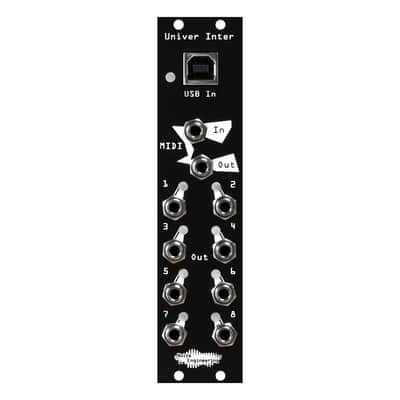 Noise Engineering Univ Inter Eurorack 8 Channel MIDI/CV Module (Black) image 2