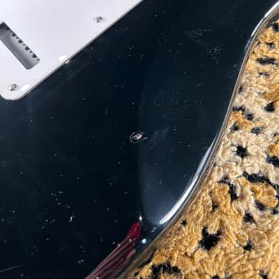 Fender Standard Stratocaster MIM Electric Guitar Black 2001 - Black image 17