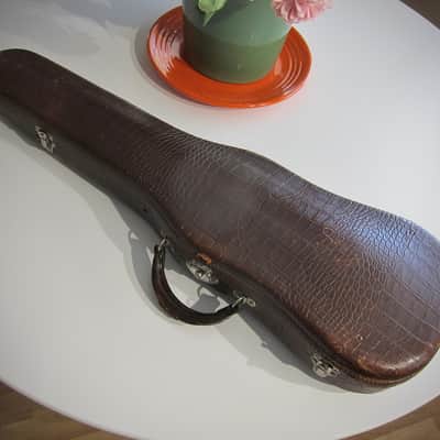 Conservatory Violin Guarnerius Copy 4/4 German Circa-1920s-1940s-Reddish Brown Varnish image 23