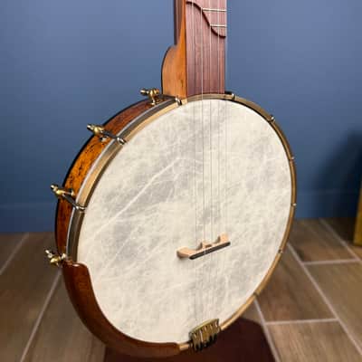 Custom Bird's Eye Maple Ome Tupelo 5-String Banjo image 2