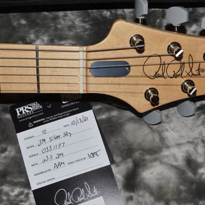 2021 Paul Reed Smith - John Mayer Silver Sky - Midnight Rose image 4