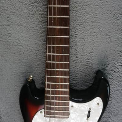 MarineRider Mosrite Ventures Model with Built In Amp 1990’s - Sunburst image 8