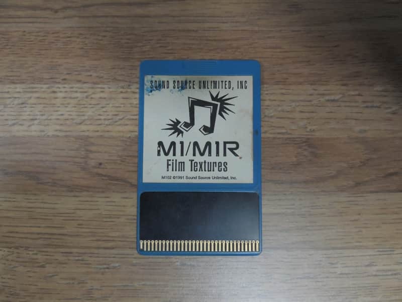 Sound Source Unlimited. Inc. M1/M1R Film Textures ROM card image 1