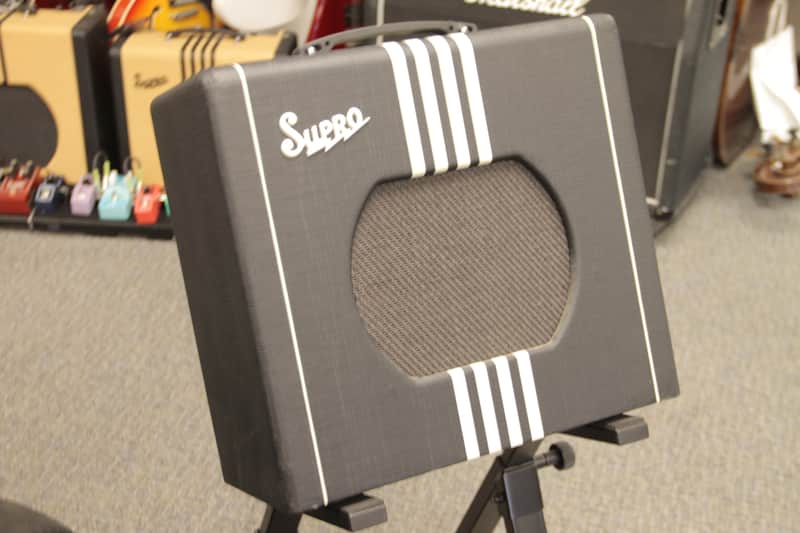 Supro 1820R Delta King 10 5-Watt 1x10" Guitar Combo 2021 - Present - Black / Cream Stripes image 1