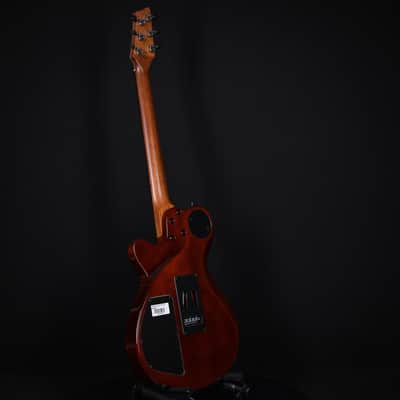 Godin XTSA Multivoice Flame Maple Leaf Top Light Burst Richlite (221231182) image 5