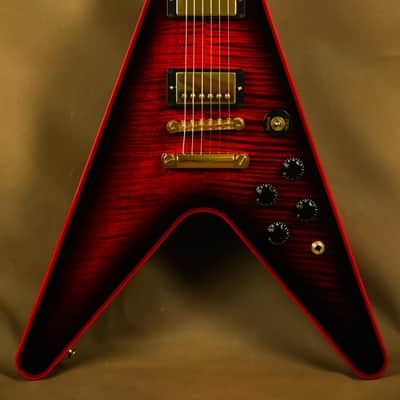 Gibson Flying V Red Widow Custom Shop Electric Guitar image 4