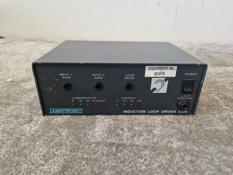 Ampetronic ILD4 Induction Loop Driver – Compact Assistive Audio – Good image 1