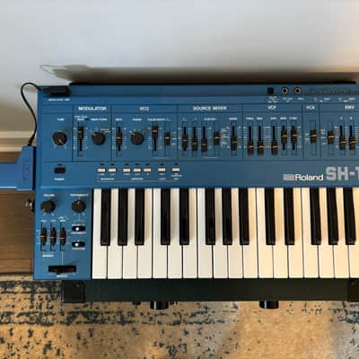 *RARE* Blue Roland SH-101 Monophonic Analog Synthesizer