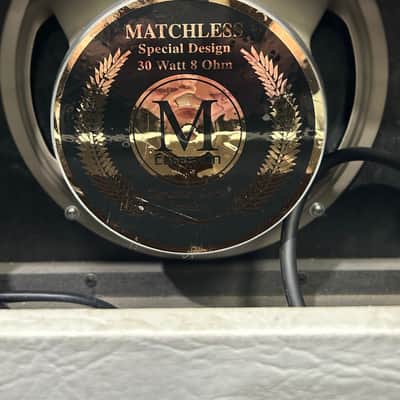 Matchless Lightning 15-Watt Guitar Amp Head & ESS Cabinet 2022 - Black/ Mocha/ White image 6