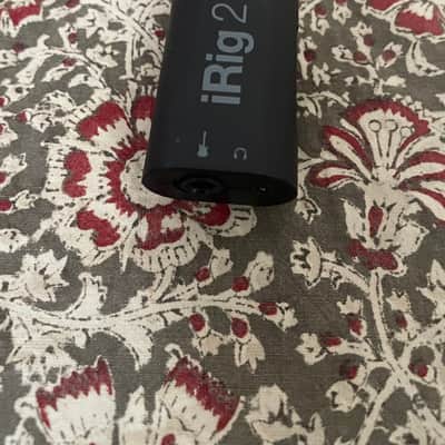 IK Multimedia iRig 2 Mobile Guitar Interface for iOS 2015 - Present - Black image 2