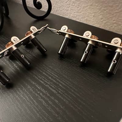 Schaller Grandtune - Satin pearl and snake wood - Classical guitar tuners image 6