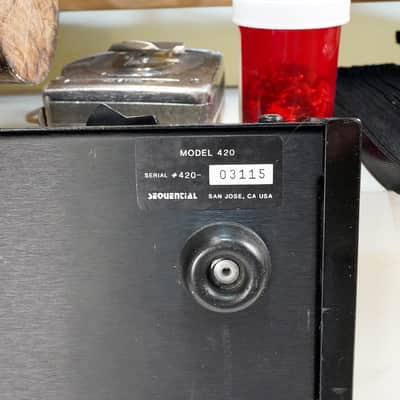 Sequential TOM 4-Voice Drum Machine 1985 - Black image 4