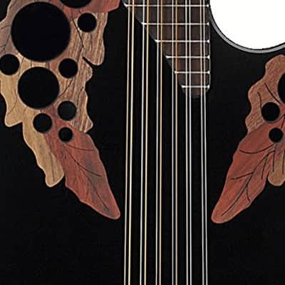 Ovation CE4412-5 Celebrity Collection Elite Specialty Mid Depth 12-String Acoustic-Electric Guitar image 6