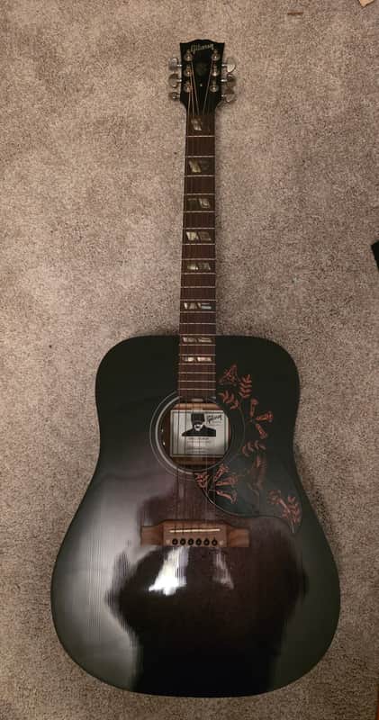 Gibson Eric Church Hummingbird Dark 2016 - Translucent Black