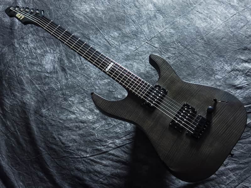 ESP LTD JD-600 Jon Donais Signature 2007 - See Thru Black Satin - VERY GOOD condition image 1