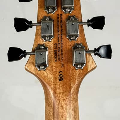 PRS SE Zach Myers Semi-Hollow Electric Guitar Myers Blue image 11