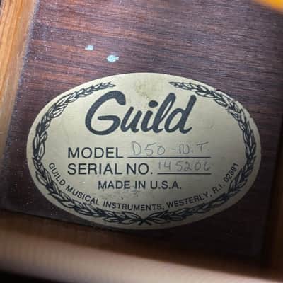 Guild D50-NT - USA - 1976 image 10