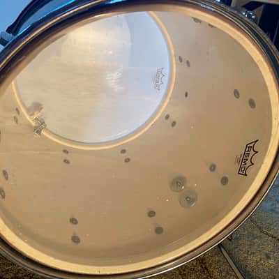Ludwig No. 980 Super Classic Outfit 9x13 / 16x16 / 14x22" Drum Set with Keystone Badges 1960 - 1968 - Black Diamond Pearl image 18