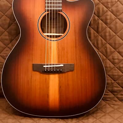 Cort COREOCOPLB Venetian Cutaway Solid Blackwood Top 6-String Acoustic-Electric Guitar w/Deluxe Case image 5