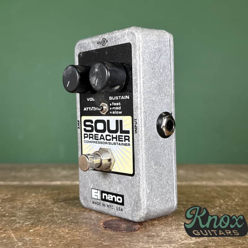 Electro-Harmonix Soul Preacher Nano Compressor / Sustainer 2007 - Present - Cream / Black image 1