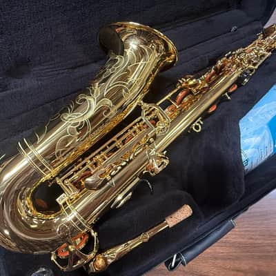 Yamaha YAS-62III Professional Eb Alto Saxophone Gold Lacquered Brass New Unplayed #951 image 4