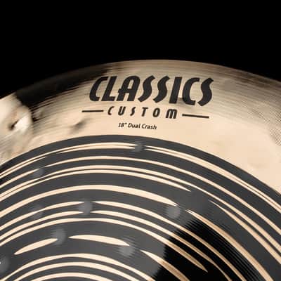 Immagine Meinl Classics Custom Dual Crash Cymbal - 18" - 2