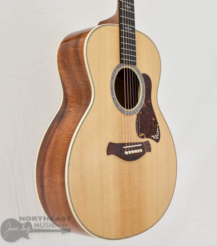Taylor Gold Label 814e Koa Acoustic/Electric Guitar - Natural image 1