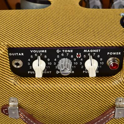 D.A.W. High power Tweed DeLuxe, FluxTone Gold Equipped + Verb image 5