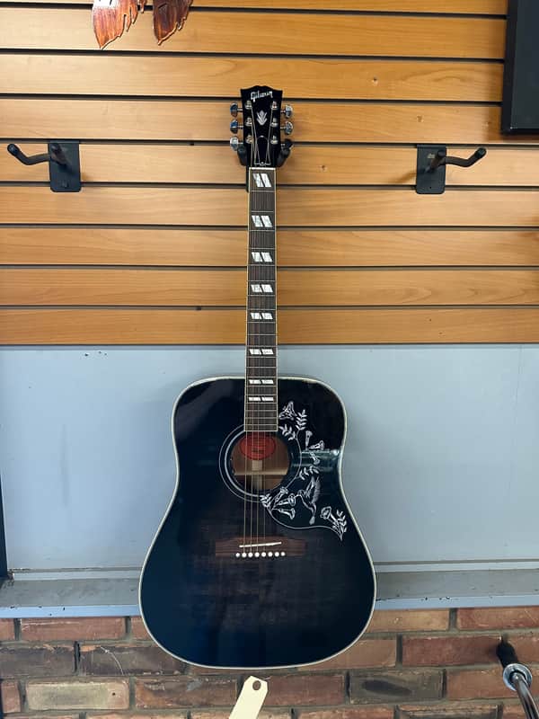 Gibson Hummingbird Custom Acoustic Electric - Nickel Hardware 2025 - Cobra Burst