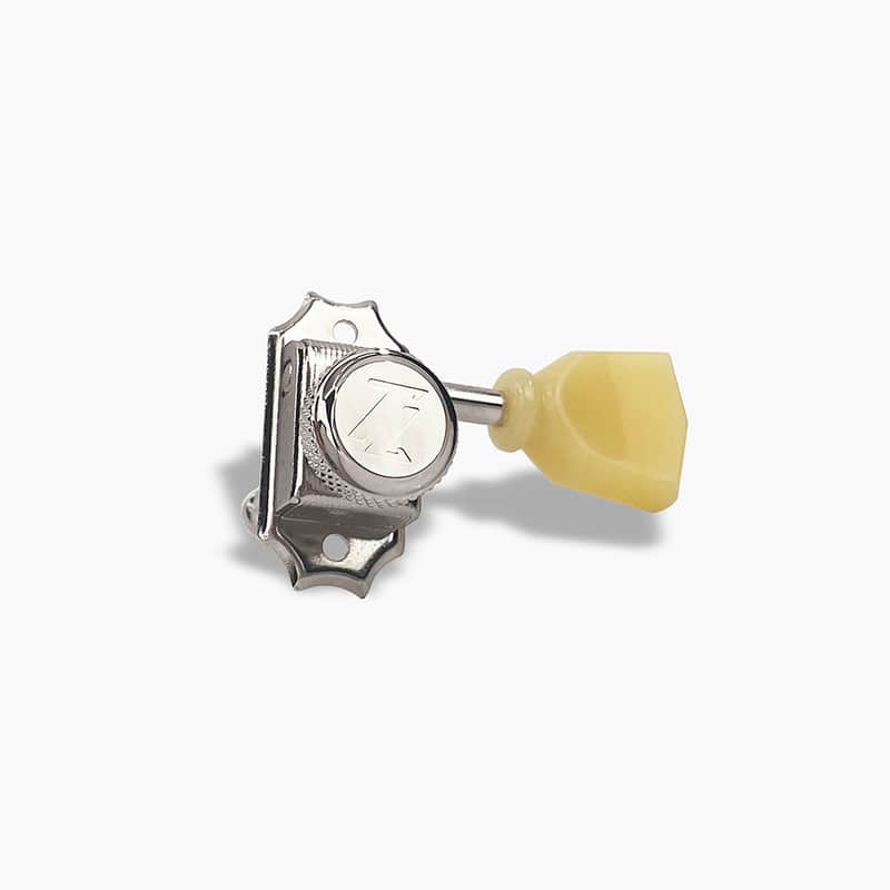 True Lok Mid-Size Locking Tuners 6-In-Line Gold image 1