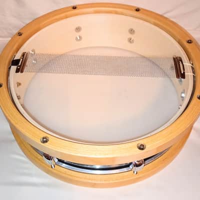 MARTIAL PERCUSSION CUSTOM 13"/8L PICCOLO SNARE DRUM W/ MAPLE HOOPS image 9
