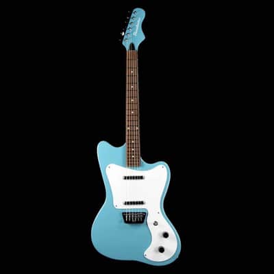 Danelectro D67-AQUA ‘67 DANO Series Offset Body Shape 6-String Electric Guitar image 1