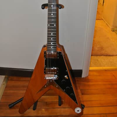 Custom Handmade Blank Flying V Bonamassa "Amos" inspired - Tracy Cox craftsmanship - with hard case image 4